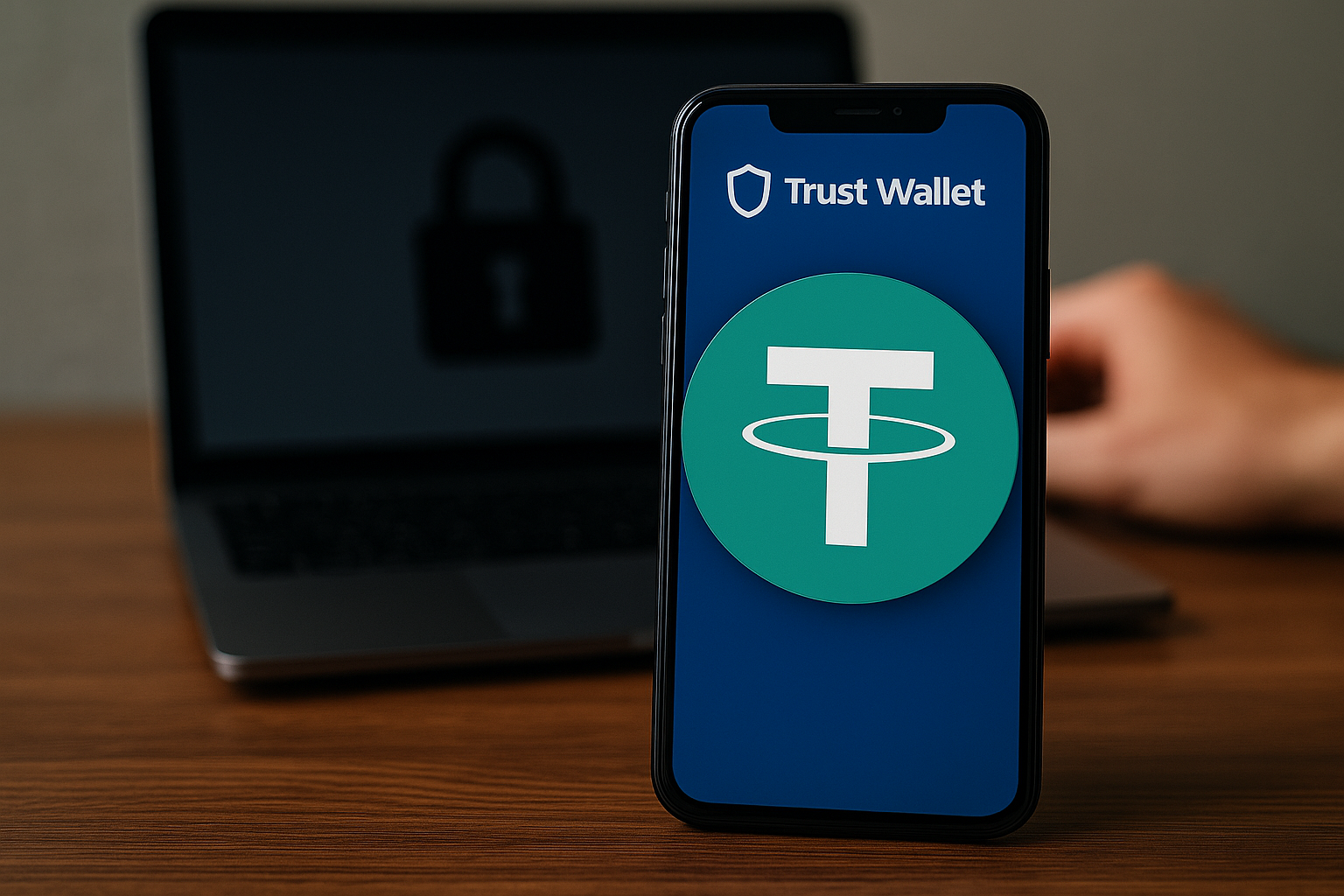 فریز شدن تتر در تراست والت